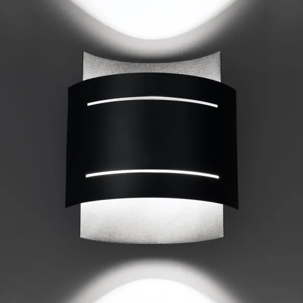 Aplică HESTIA 1xG9/40W/230V neagră Sollux SL.0981