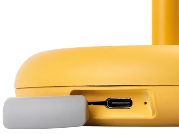 Lampă LED reîncărcabilă dimabilă Kanlux 37314 FLUXY LED/1,7W/1800 mAh IP44 galben