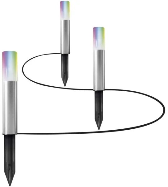 SET de extensie 3x lampă LED RGBW de exterior SMART+ 3xLED/1,9W/230V Wi-Fi Ledvance