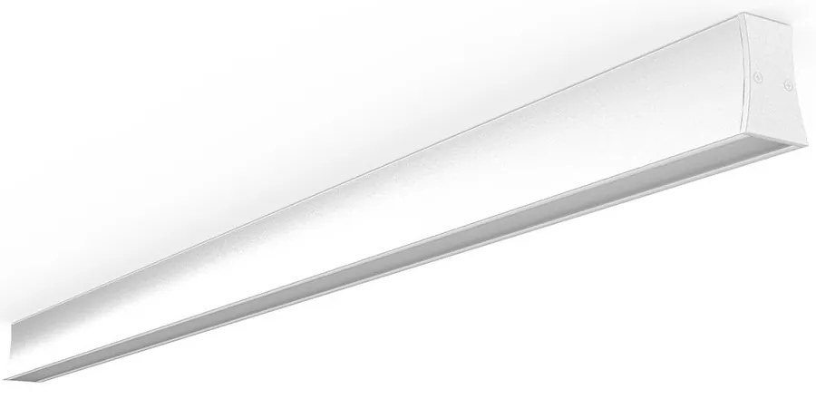 Plafonera LED design liniar HANOK 38W 4000K alba
