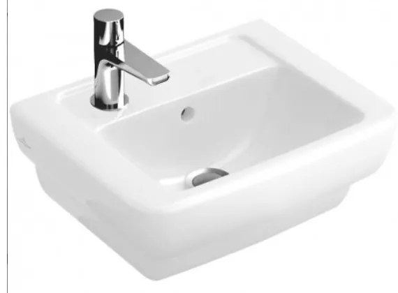 Lavoar pe mobilier Villeroy&Boch Subway 2.0 alb lucios 37 cm