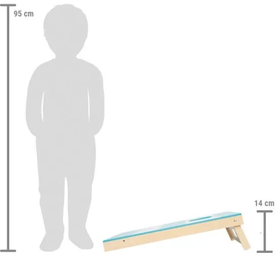 Joc 2 în 1 aruncat cu săculeți și hochei de masă Small Foot Active