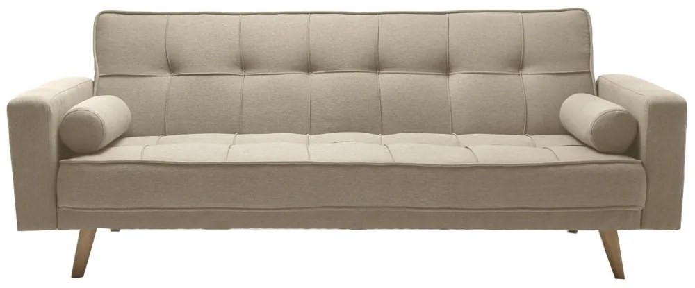 Canapea extensibila bej NESTOR VELVET
