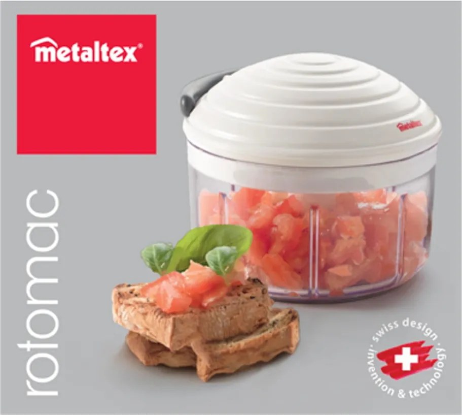 Tocător legume Metaltex Roto-Mac, ⌀ 13,7 cm