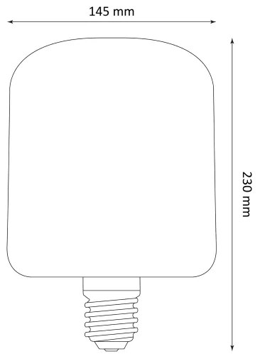 Bec LED DECO VINTAGE E27/4W/230V 1800K