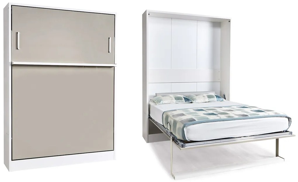 Pat rabatabil dublu cu somiera inclusa - royal plus bed 190 (190x200)
