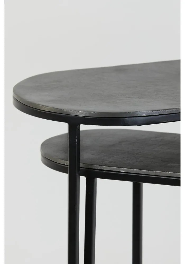 Măsuțe auxiliare 2 buc. din metal 26x53 cm Bocov – Light & Living