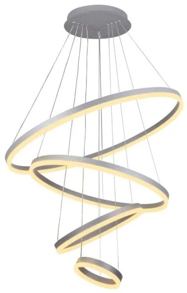 Lustră LED dimabilă pe cablu LED/165W/230V 3000-6500K + telecomandă