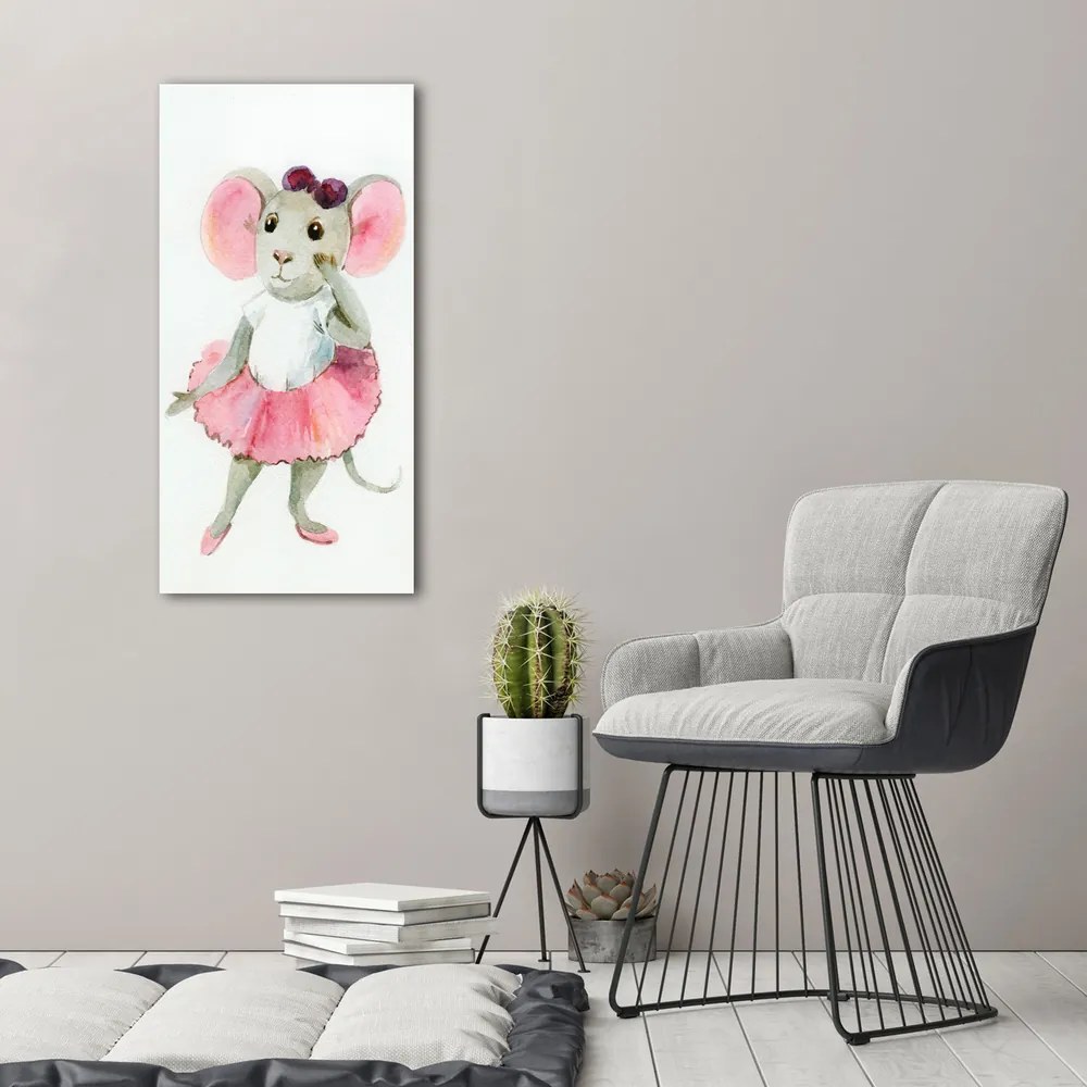Print pe canvas Mouse-balerină