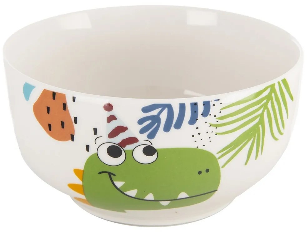 Orion Cană din porțelan cu farfurie Dino, 0,35 l