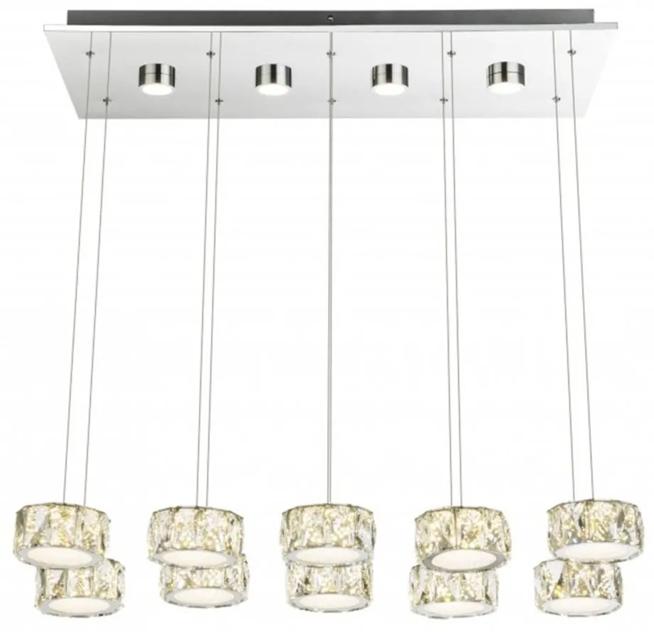 Lustra LED cu 10 pendule Amur 49350-92H GL