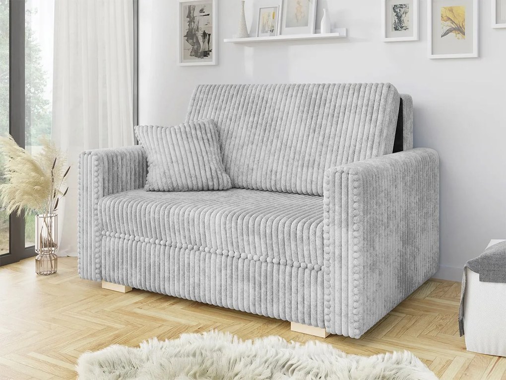 Canapea extensibilă Clovea Piano II (Gri deschis) (cu sp. depozitare). Promo -17%. 1105509