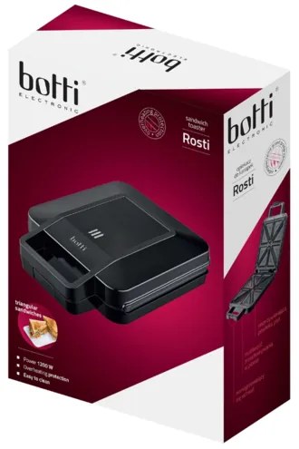 Botti Sandwich maker Rosti, negru