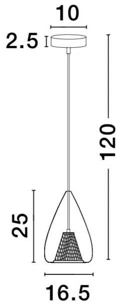 Pendul design modern decorativ Hugo NVL-1600200501