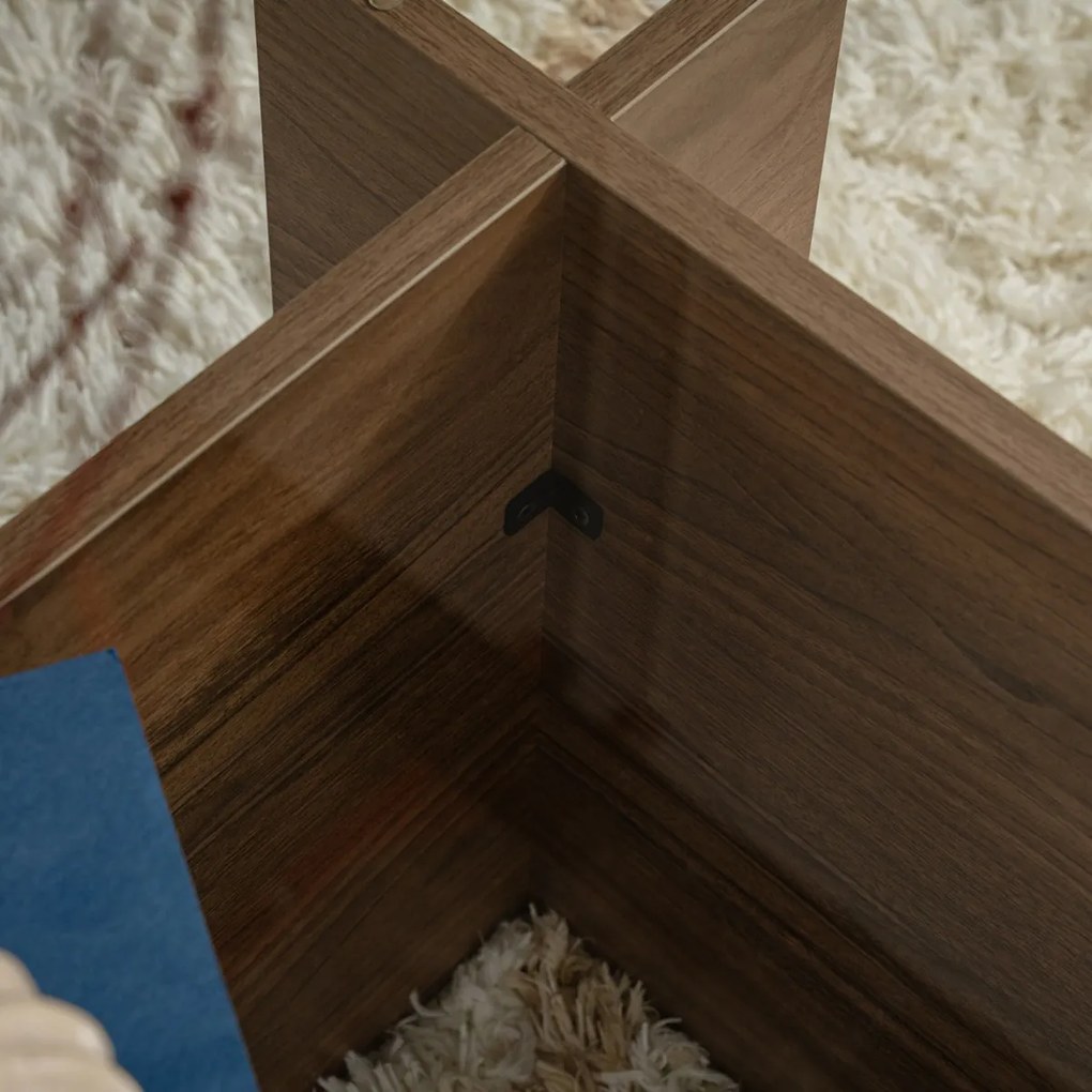 Masă de cafea Vetrino Walnut