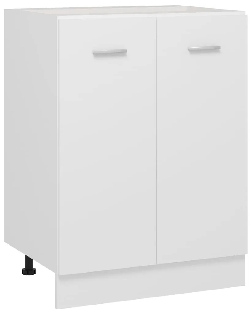 vidaXL Dulap inferior “Lyon”, alb, 60 x 46 x 81,5 cm, lemn prelucrat