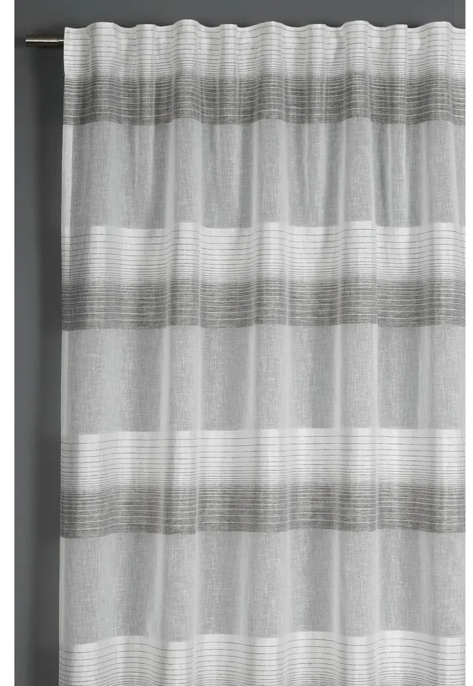 Perdea gri 245x140 cm Etamine - Gardinia
