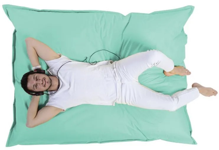 Fotoliu Puf Bean Bag Giant Cushion, 140x180 cm, Turquoise