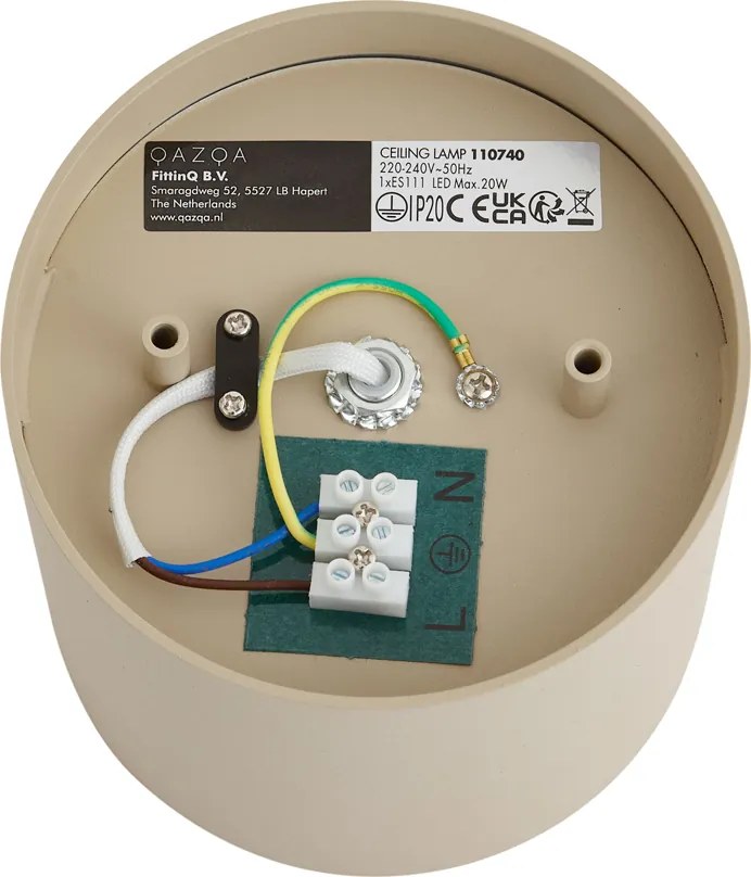 Spot de tavan modern, orientabil, taupe GU10 AR111 - Impact