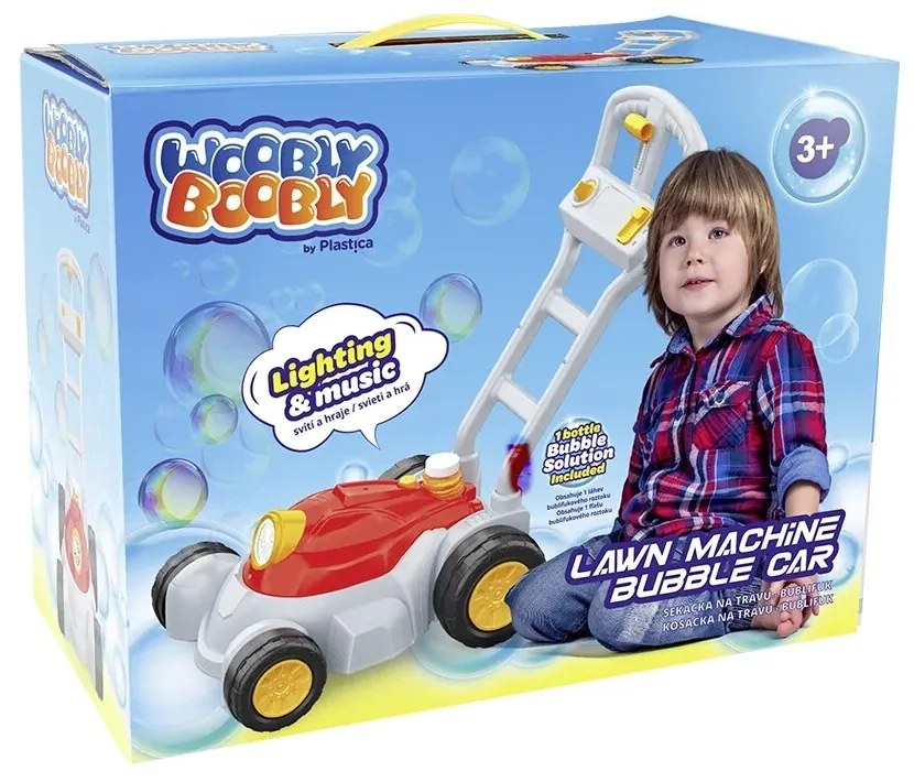 Plastica 95122 Bublifuky - Cositoare cu lumină șimuzică/2 moduri