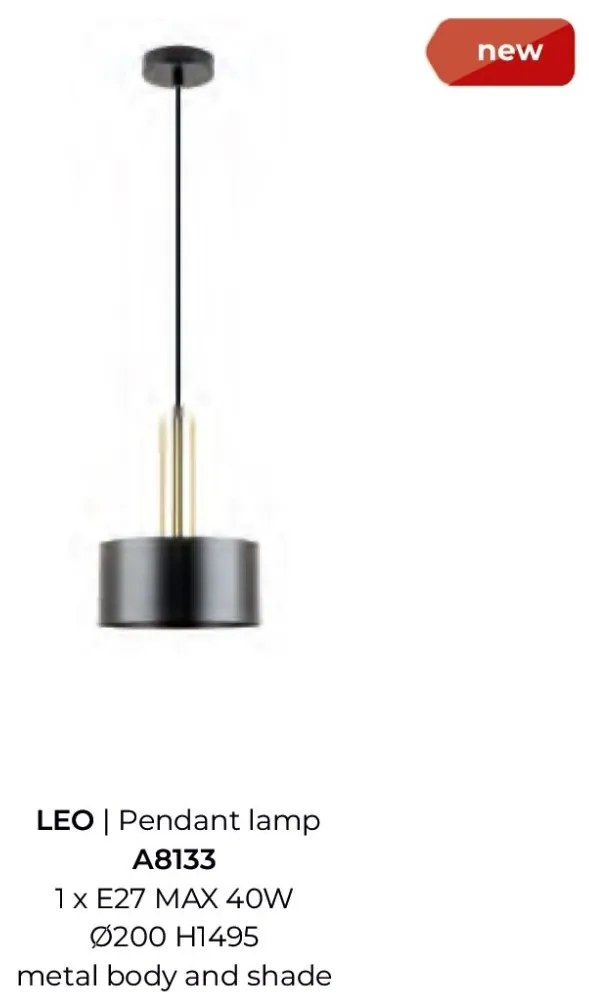 Lustra / Pendul metal design minimalist LEO