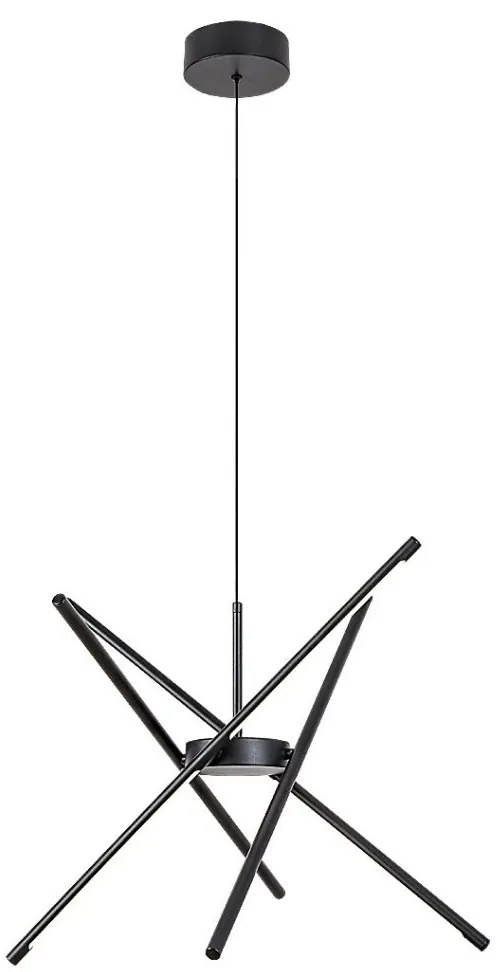 Lustra LED suspendata stil minimalist Henli2 negru