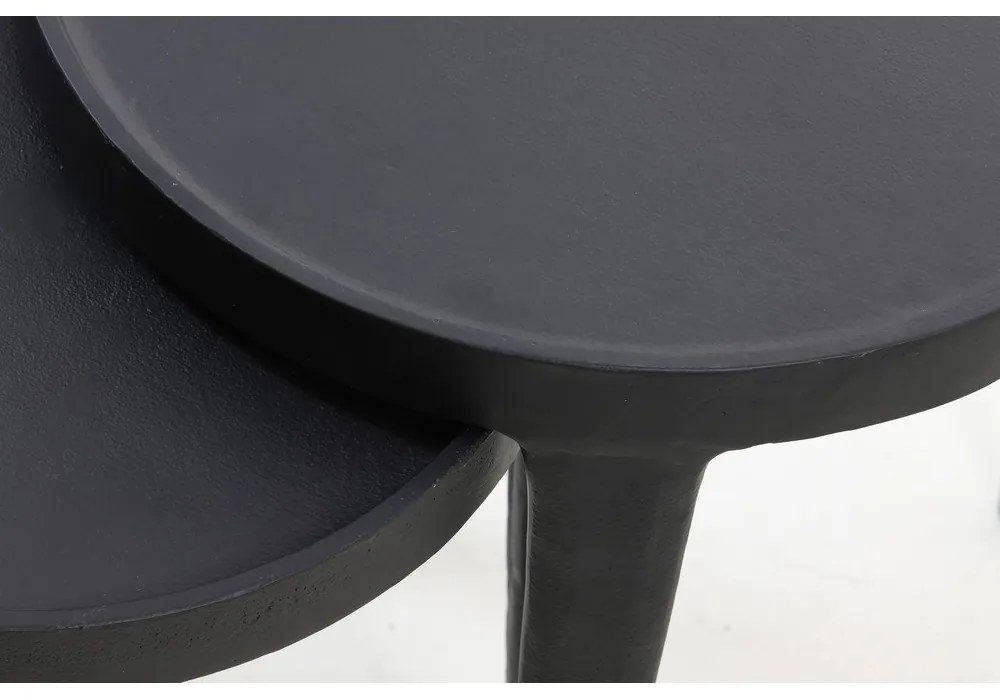 Măsuțe auxiliare 2 buc. rotunde ø 43 cm Tobias – Light &amp; Living