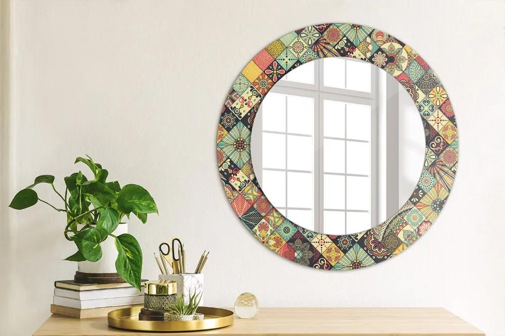 Decoratiuni perete cu oglinda Floral etnic