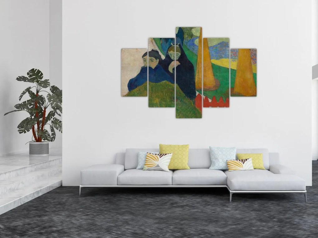 Tablou - Paul Gauguin, Arlésiennes (Mistral) , reproducere (150x105 cm)