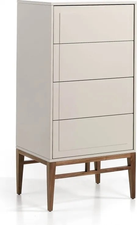 Dulapior elegant cu 4 sertare, design modern Platin AC-CP1709-A