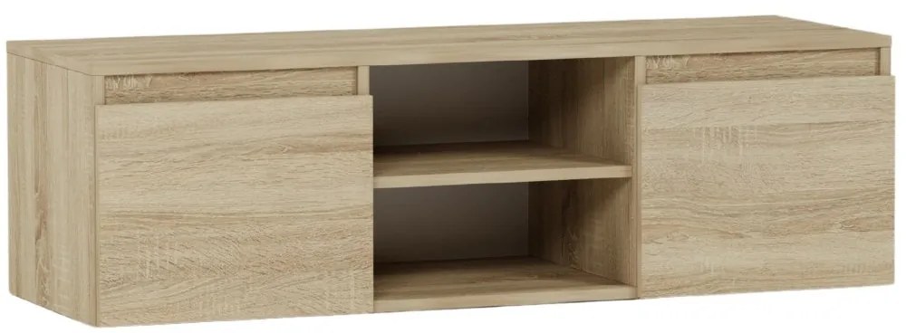 Suport TV modern fără mânere MODERN 120 cm - diverse culori artisan mix antracit