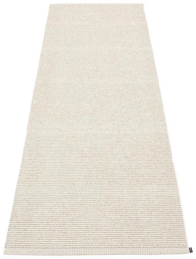 Covor tip traversă pentru interior și exterior crem 70x200 cm Mono Linen Vanilla – Pappelina