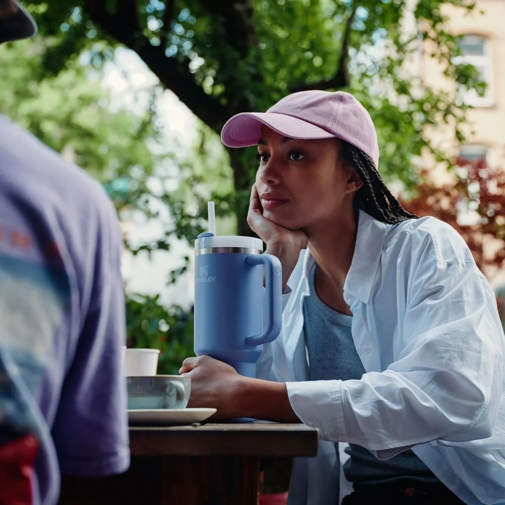 Cana termică Stanley Quencher H2.O FlowStateTumbler 1180 ml Hydrangea