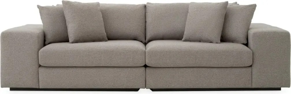 Canapea design LUX Vista Grande, Savannah grey