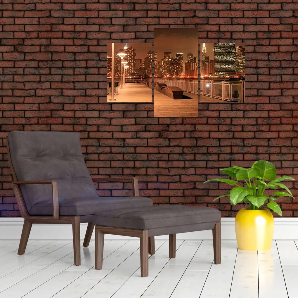 Tablou - Noaptea orașului (90x60 cm)