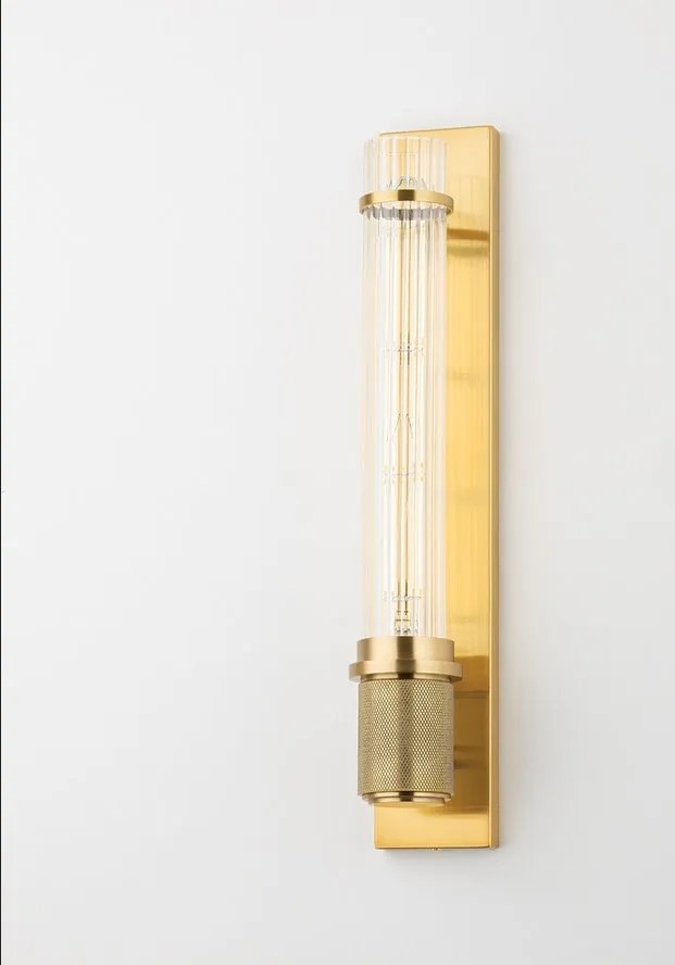 Aplica de perete design minimalist SHAW alama antichizata