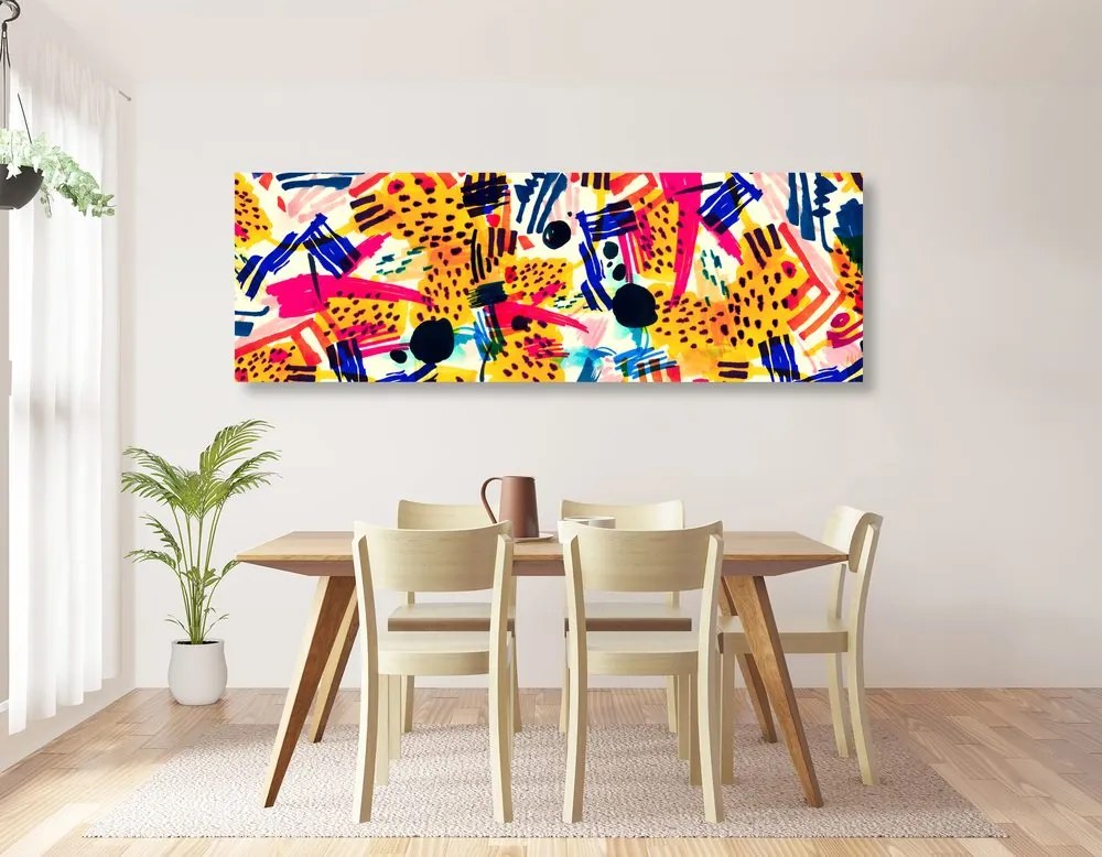 Tablou abstract pop art