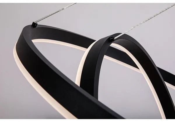 Rabalux 72305 - Lustru LED reglabil suspendat pe cablu ISAURE LED/80W/230V 3000-6500K + telecomandă