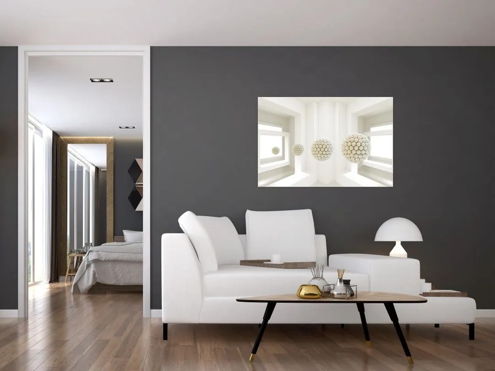 Tablou - privire înăuntru - abstarct (90x60 cm)