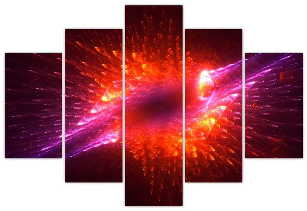 Tabloul modern abstract cu spini (150x105 cm)