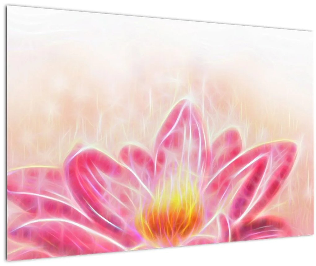 Tablou - Floare de lotus (90x60 cm)