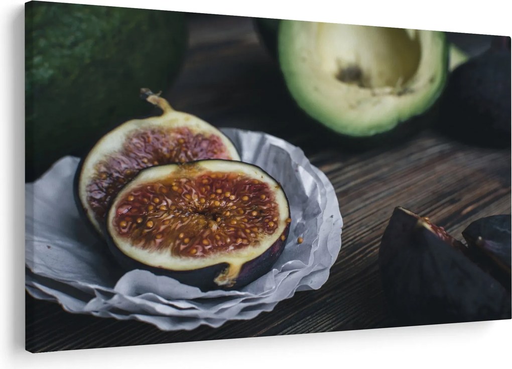 Tablou cu fistic și avocado (90x60 cm)