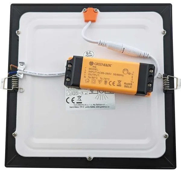 Plafonieră LED încastrată pentru baie VEGA LED/18W/230V 2800K 22,5 cm IP44