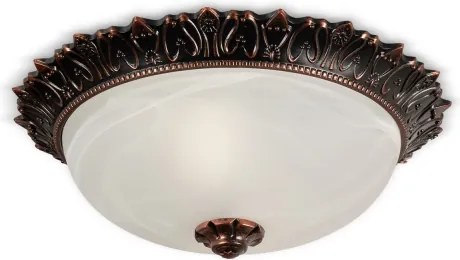 Brilagi - Plafonieră FRESCO 2xE27/40W/230V Ø 30 cm bronzată