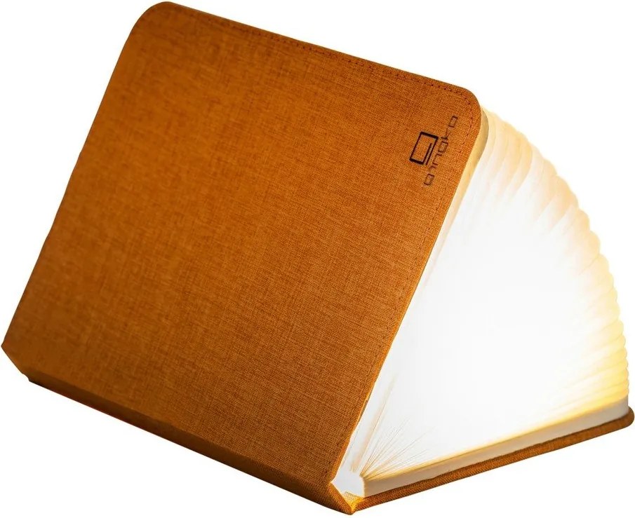 Decorațiune luminoasă portocalie cu USB Booklight – Gingko