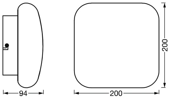 Plafonieră LED dimabilă pentru baie SMART+ AQUA LED/12W/230V IP44 Wi-Fi Ledvance