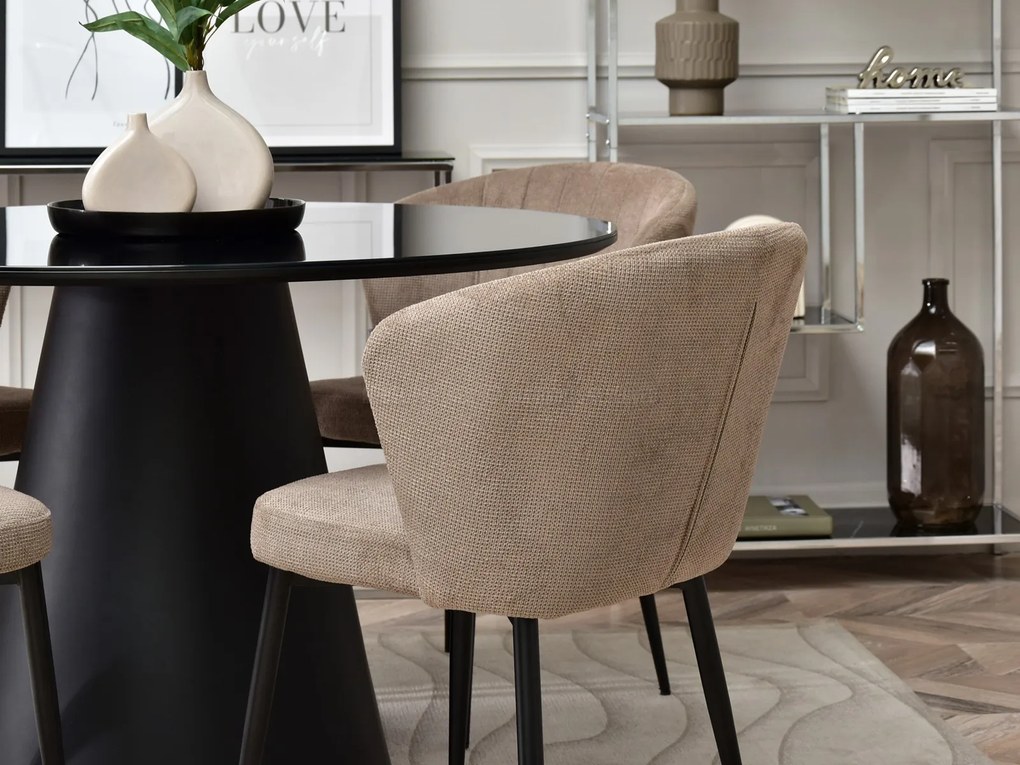 Scaun Zane (bej + negru). Promo -28%. 1111308