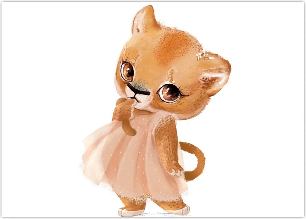 Tablou - Animăluț în acuarelă N⁰6 (70x50 cm)