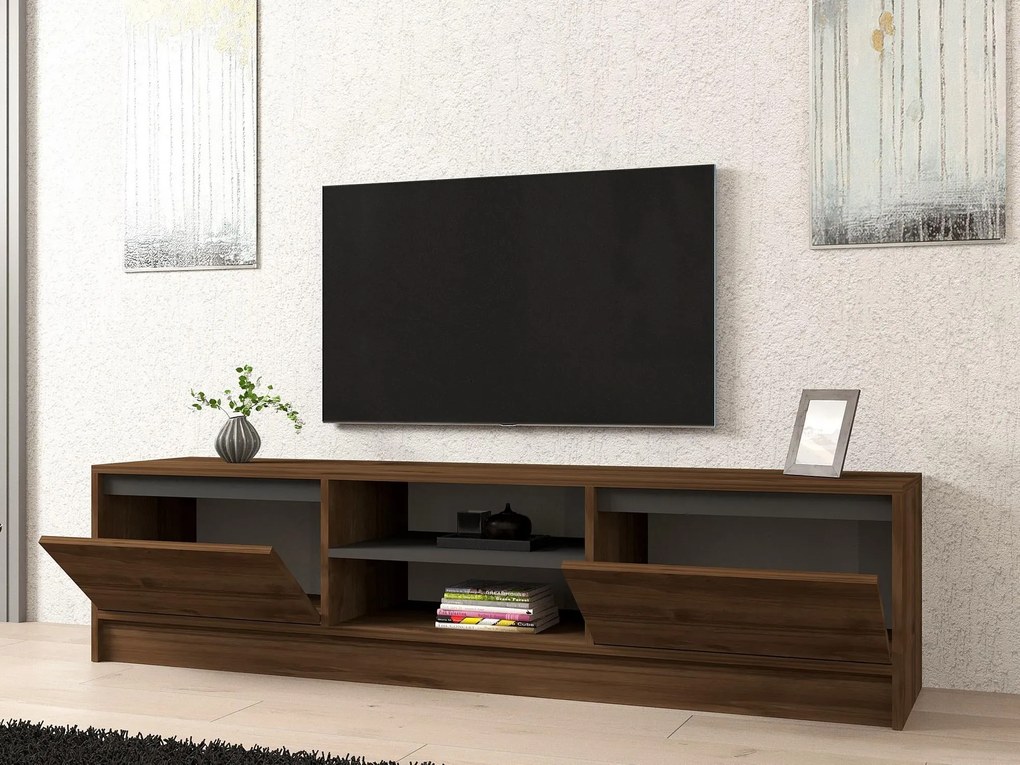 Set mobilier living Parsenolla 1 (Nuc + antracit). 1107145