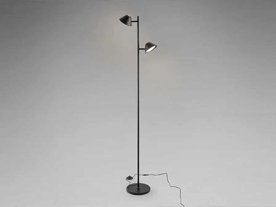Lampadar/Lampa de podea LED design modern Taros negru